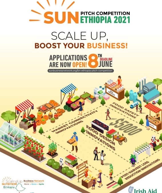 The 2021 SUN Pitch Competition launches with the theme Scale Up Boost Your Business!